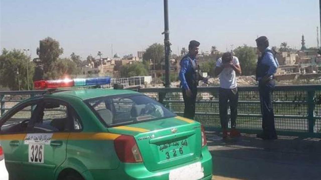 نجدة بغداد تباشر بممارسة امنية قرب جسرين ببغداد وكورنيش الاعظمية