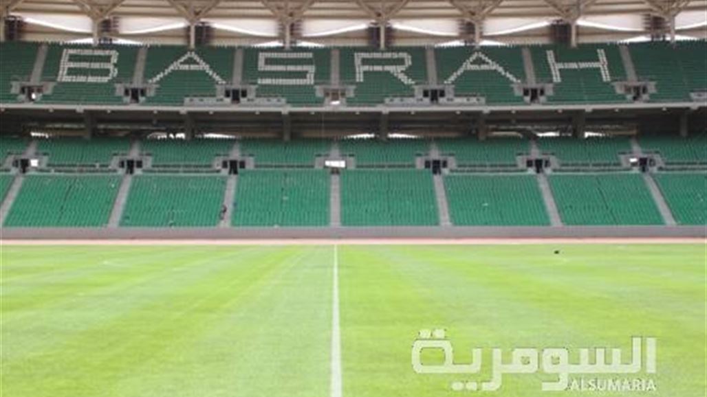 الشركة المنفذة للمدينة الرياضية في البصرة تعلن اقترابها من إنجاز المشروع