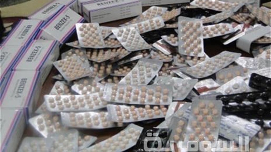 اعتقال تاجر مخدرات بحوزته 80 ألف حبة مخدرة وسط الديوانية