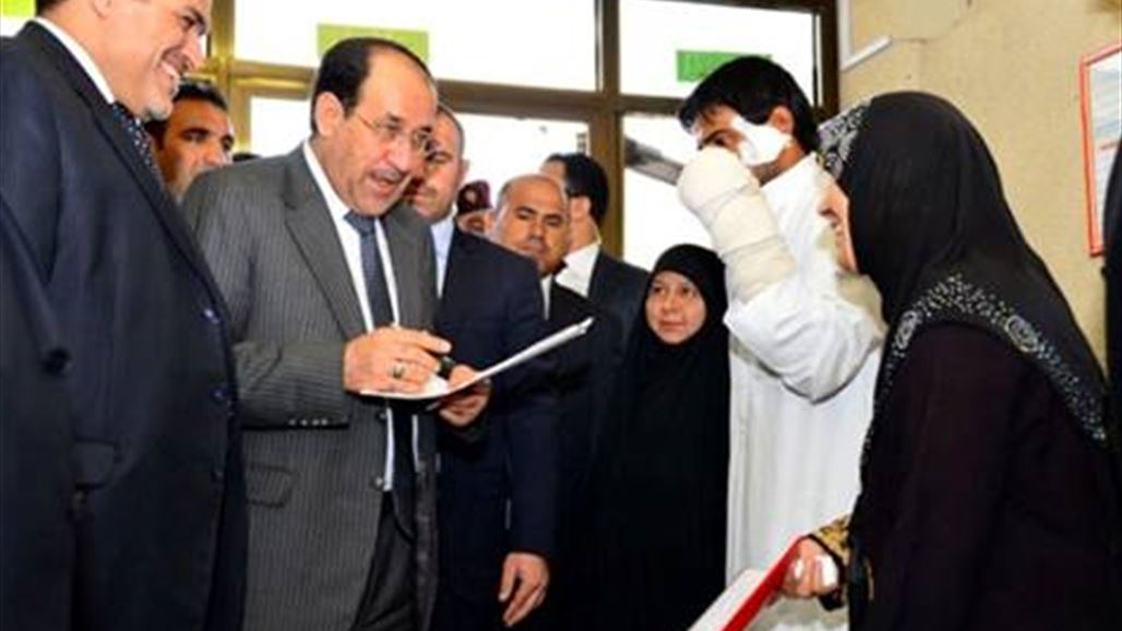 المالكي: لا يمكن بناء دولة متوازنة ما لم نرفع الظلم عن ذوي الشهداء