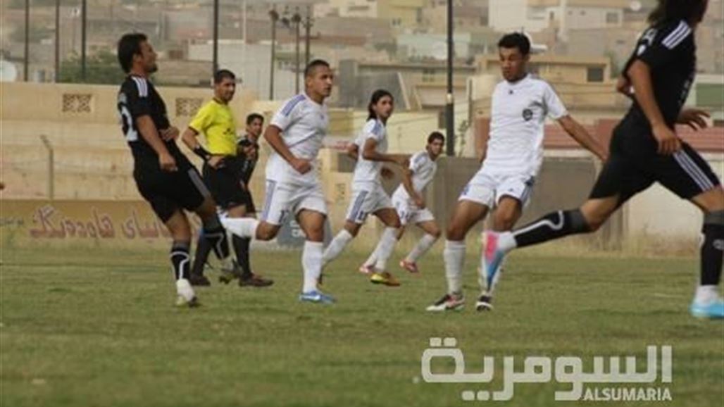 زاخو يعمق جراحات مضيفه كركوك بهدف نظيف بدوري الكرة العراقي