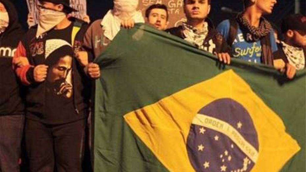 اشتباكات بين الشرطة ومتظاهرين في البرازيل قبل مباراة ببطولة كأس القارات