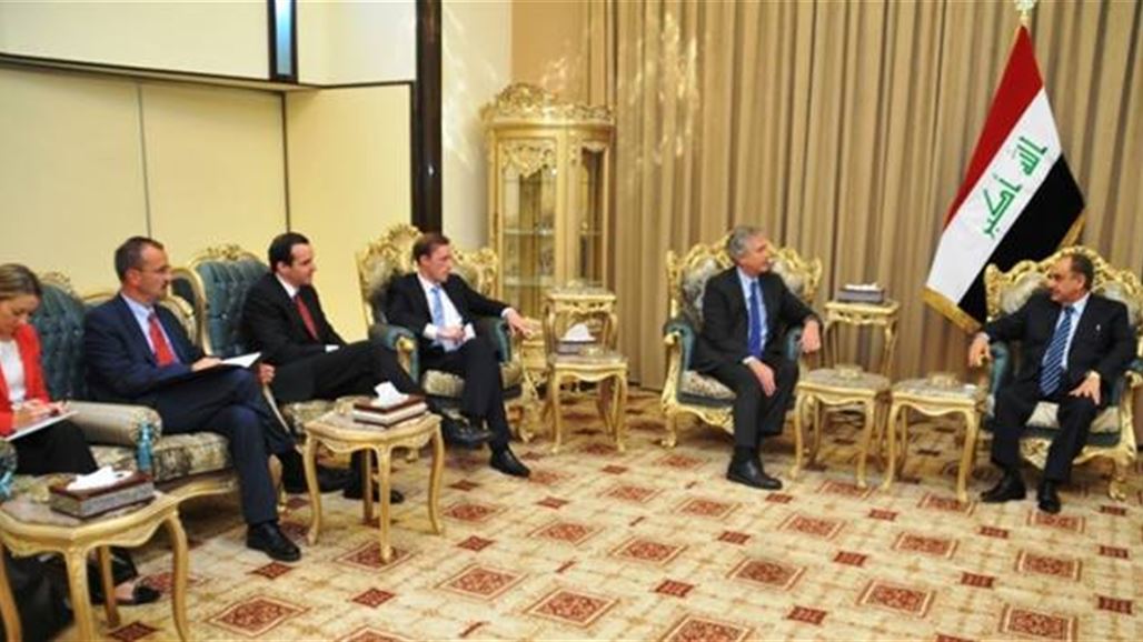 المطلك يدعو الولايات المتحدة إلى المساهمة بتأهيل البنى التحتية وتفعيل اطر التعاون