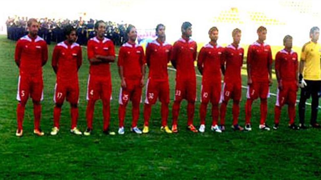 العسكري  يجري تدريباته تحضيرا لمباراة أذربيجان في بطولة العالم