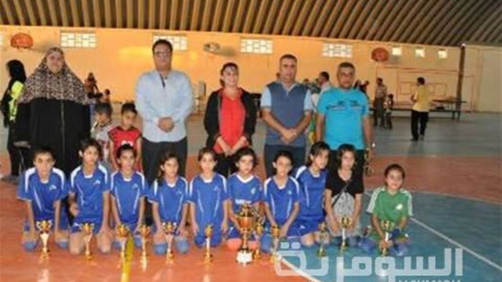 ديالى في المركز الاول ببطولة العراق لخماسي الكرة للفتيات ويليه كركوك