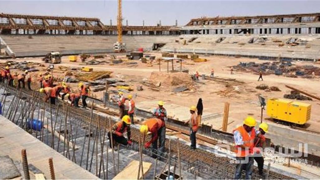 لجنة استثمار الانبار: تم انجاز 60% من مشروع ملعب الرمادي الأولمبي