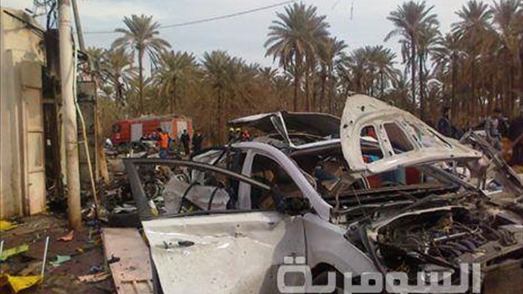 تفجير سيارتين مفخختين تحت السيطرة شمالي تكريت