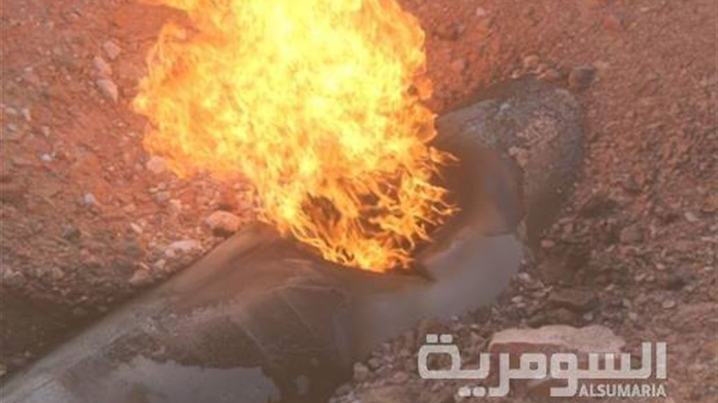 انفجار انبوب للغاز في محطة كهرباء الموصل جنوبي المدينة