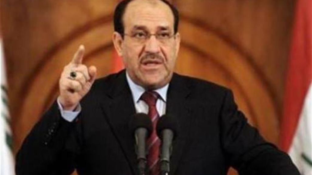 المالكي يعلن حالة الاستنفار القصوى والإنذار الشديد في بغداد والمحافظات
