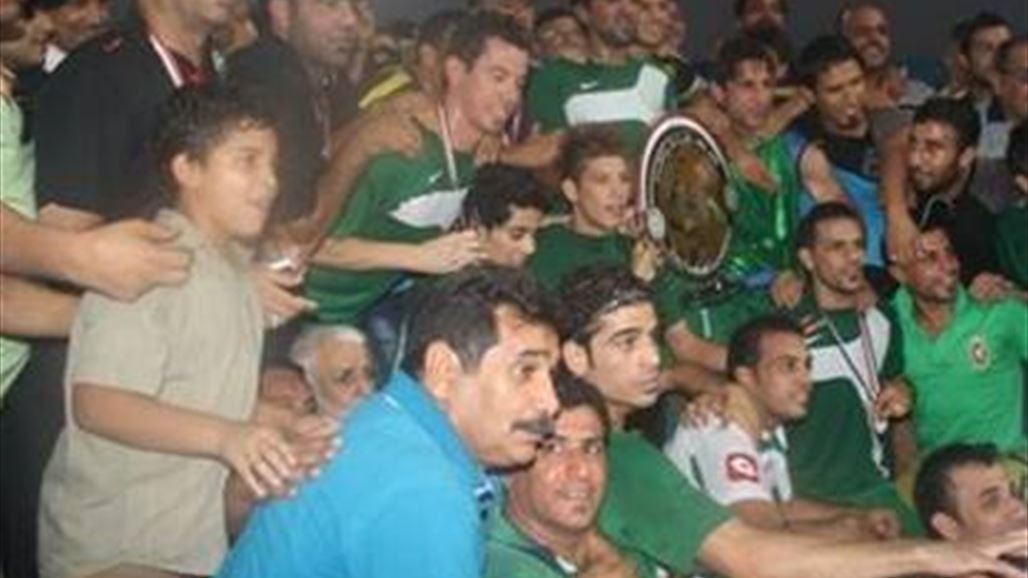 الشرطة يتوج بطلا لدوري النخبة للموسم الحالي