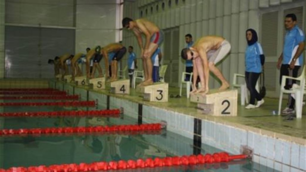 خمسة أرقام جديدة في بطولة العراق بالسباحة الأولمبية