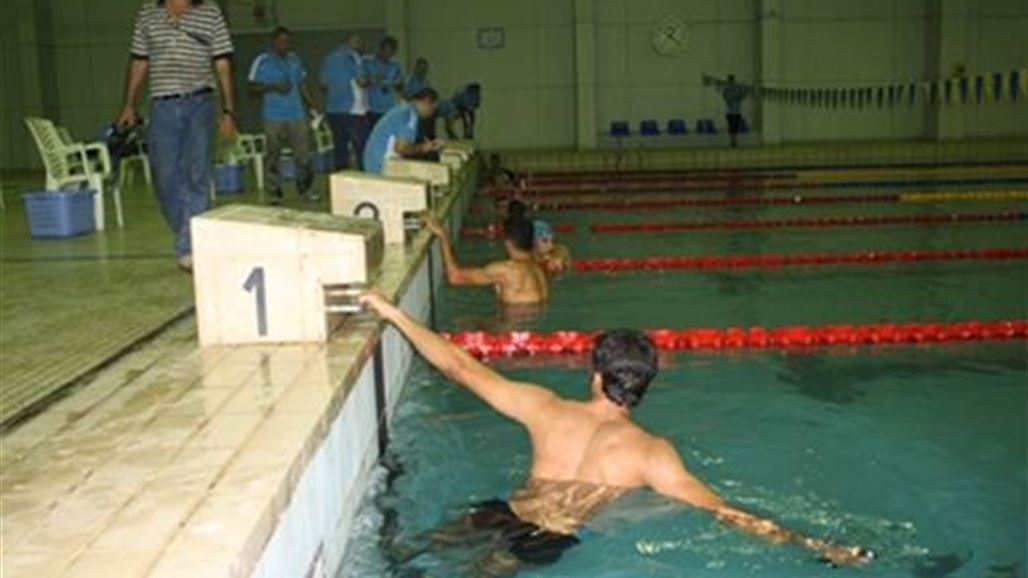 الجيش والشرطة يحرزان لقب بطولة أندية العراق بالسباحة الأولمبية