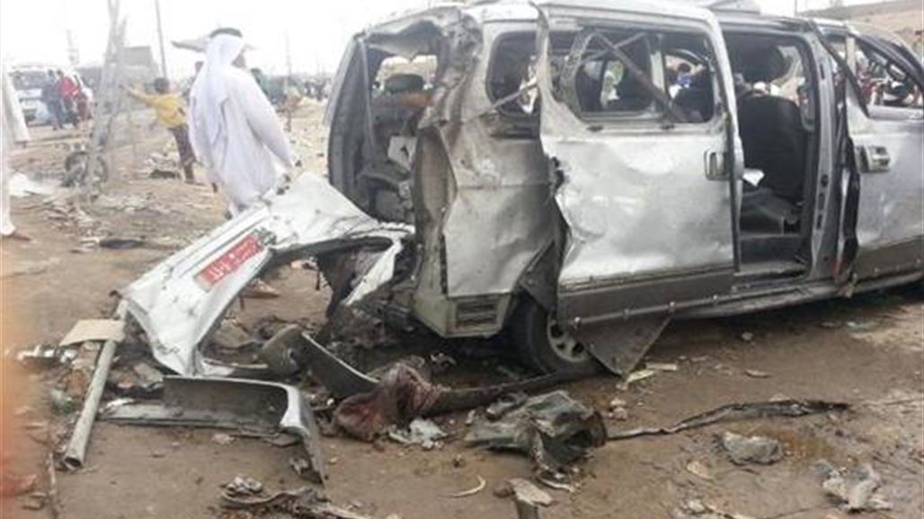 قتيلان وتسعة جرحى بانفجار سيارة مفخخة شمال البصرة