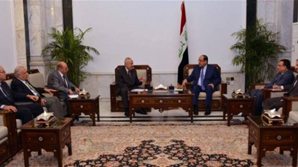 المالكي يدعو إلى التنسيق والتعاون مع مصر لمحاربة التطرف والإرهاب