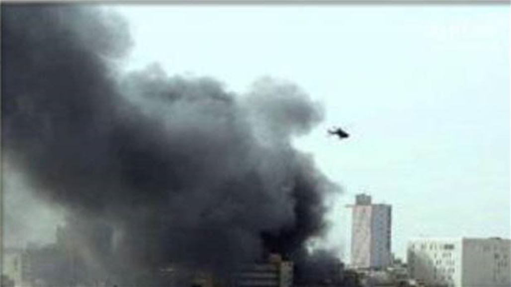 الداخلية: انهيار جزئي في بنايتين بحريق السنك وسببه تماس كهربائي