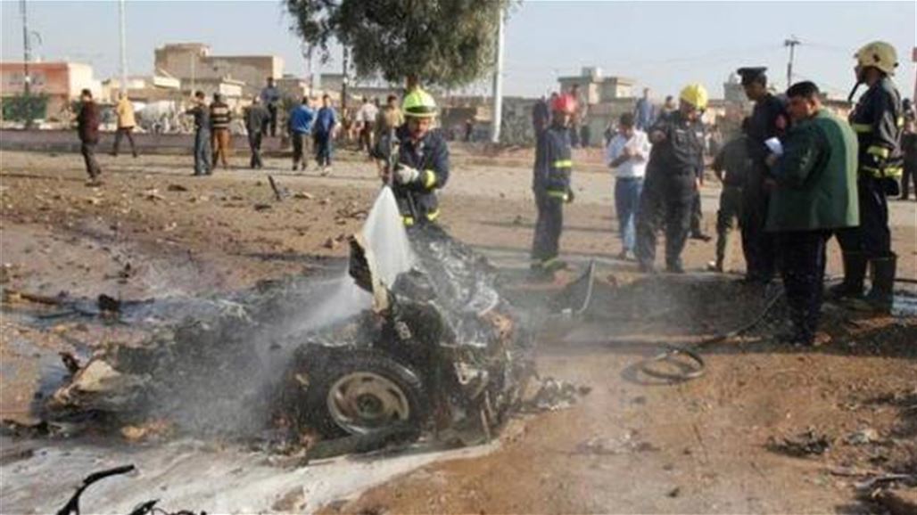 قتيل و12 جريحا في حصيلة انفجار السيارة المفخخة وسط كركوك