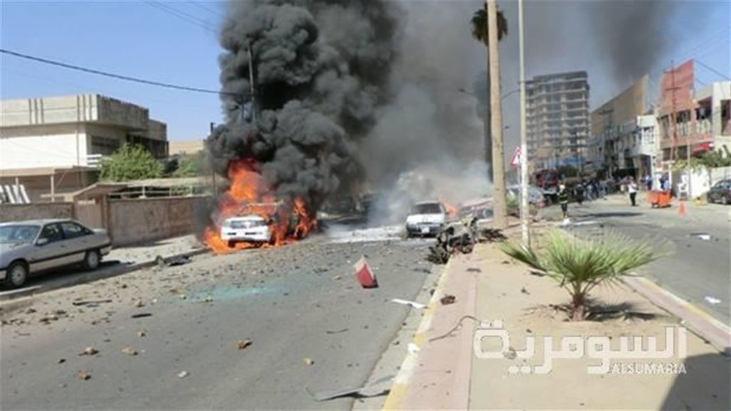 انتهاء حصيلة التفجير الانتحاري بتلعفر عند قتيلين و12 جريحا