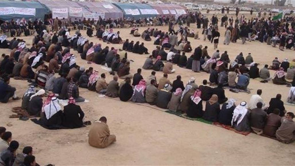 مجهول يفجر عبوة صوتية داخل ساحة الاعتصام في الرمادي