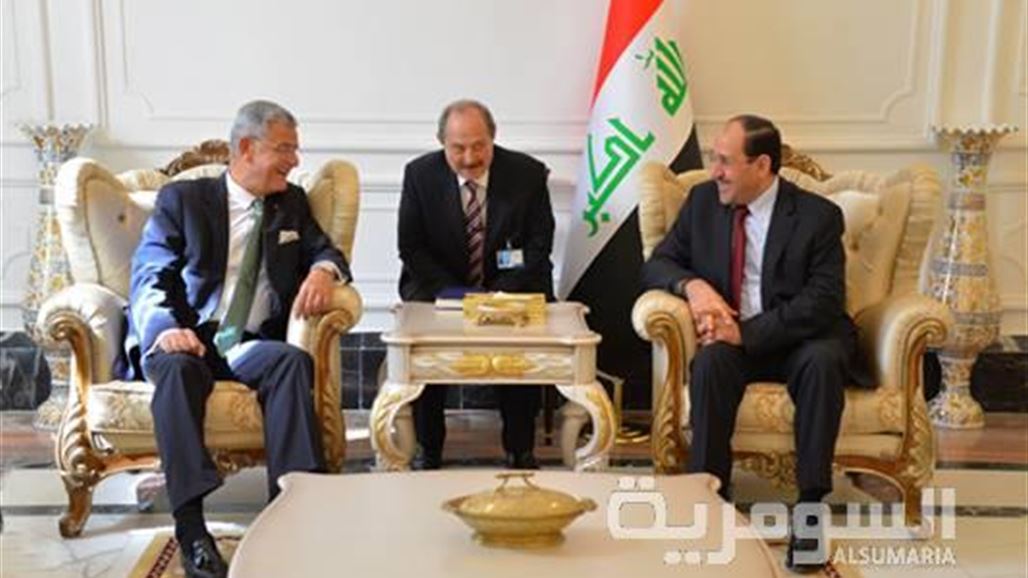 المالكي للبرلمان التركي: تطورات المنطقة تمثل حافزا يدعو لتعزيز العلاقات الثنائية