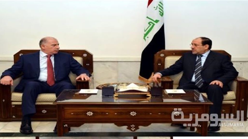 المالكي والنجيفي يبحثان قانون الانتخابات ويؤكدان ضرورة التعاون