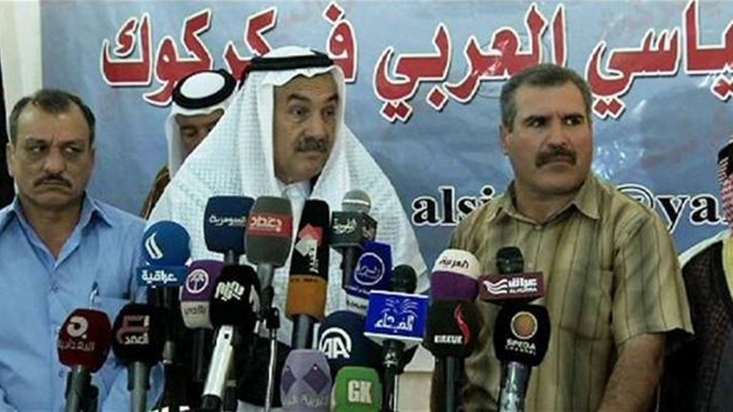 عرب كركوك يدعون نوابها إلى التوافق بشأن قانون انتخابات مجلس المحافظة