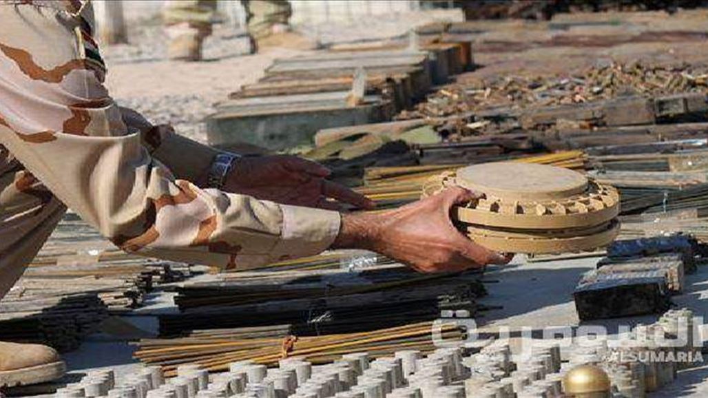 العثور على مخبأ للعبوات والصواريخ جنوبي بغداد