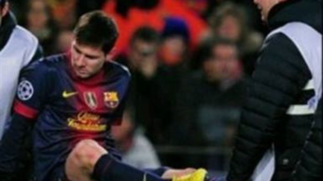 ميسي يغيب عن برشلونة خمس مباريات في مسابقات مختلفة