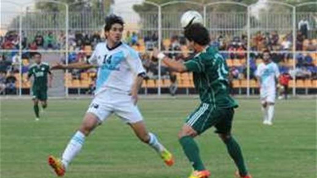 الزوراء يلتقي كربلاء والنفط يضيف بغداد ودهوك يستقبل الكرخ بدوري الكرة