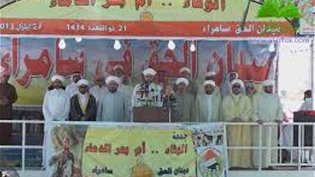 القوات الأمنية تنسحب من ساحة اعتصام سامراء وتطلق سراح المعتقلين السبعة