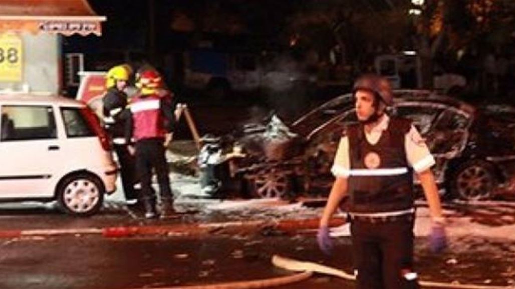 إصابة شخصين بانفجار سيارة وسط إسرائيل