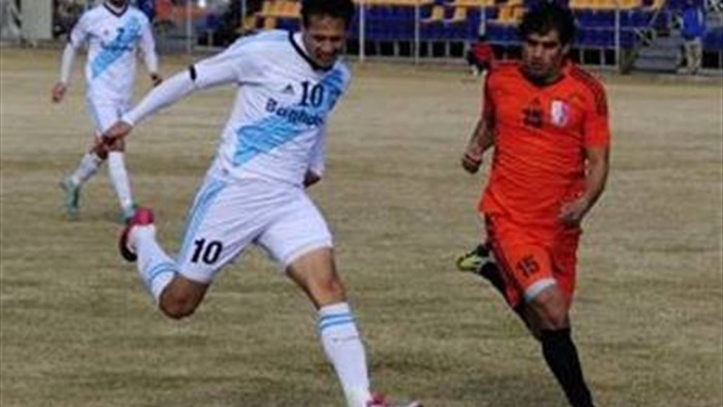 النجف بضيافة بغداد في مباراة مؤجلة من الدوري الكروي الممتاز