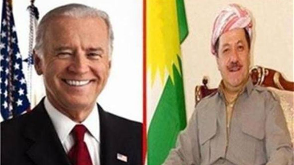 البارزاني يؤكد لبايدن استعداده لإنقاذ العراق من الازمة الحالية