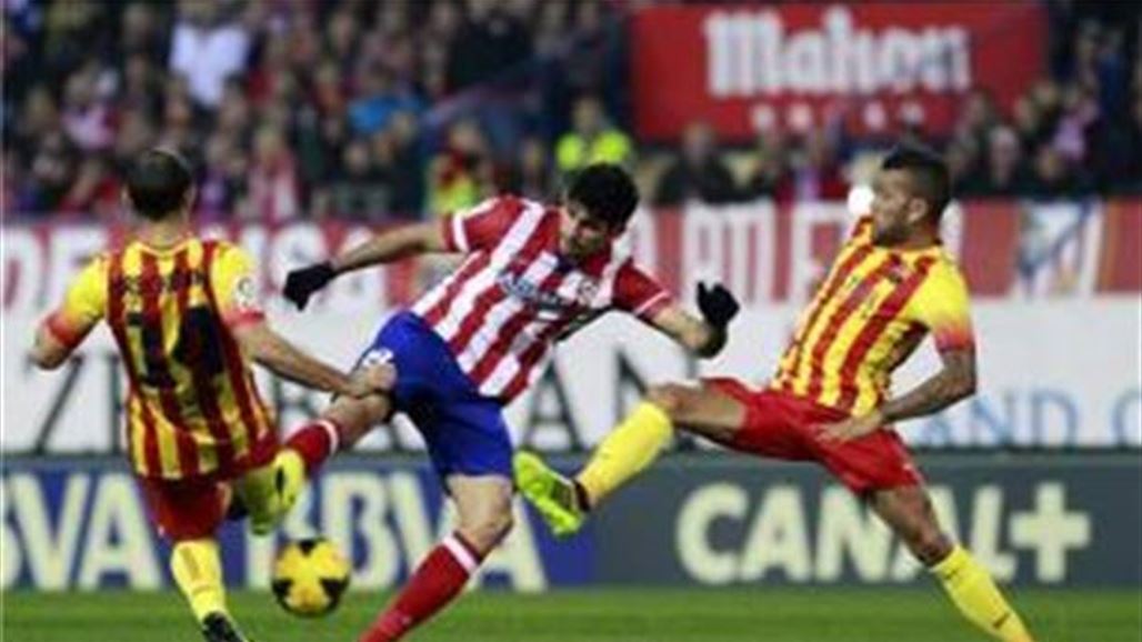 مدرب أتلتيكو مدريد يعتبر لقاء فريقه أمام برشلونة مباراة شطرنج