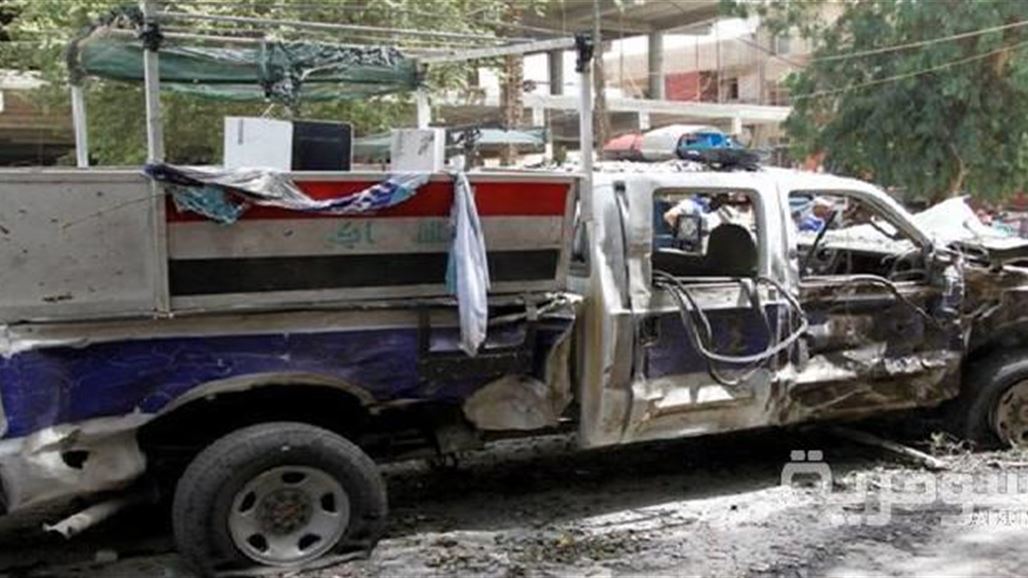 نجاة امر فوج بالشرطة من تفجير اصابة اربعة من حمايته بصلاح الدين