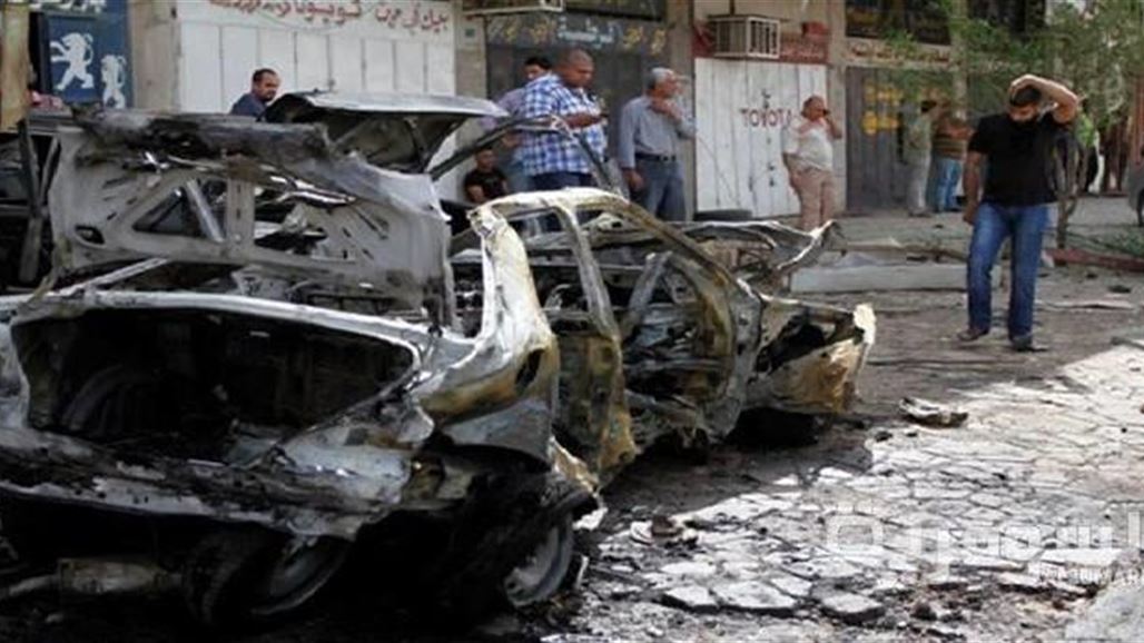 مقتل شخصين واصابة خمسة اخرين بانفجار سيارة مفخخة شمالي بغداد
