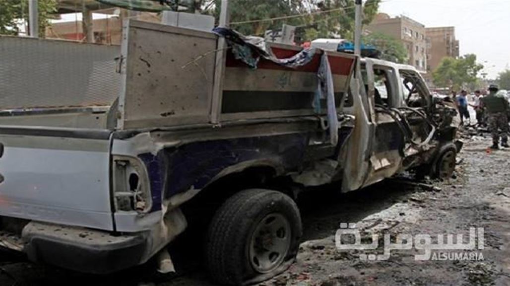 إصابة ضابط كبير بالشرطة ومقتل ثلاثة من حمايته بتفجير شرق الرمادي