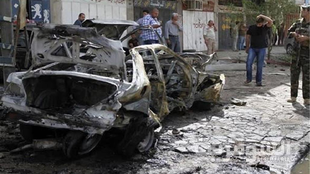 انفجار سيارة مفخخة شمال غرب بغداد وانباء عن سقوط قتلى وجرحى