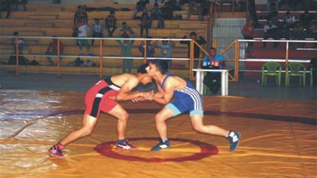 بطولة بغداد بالمصارعة الحرة لفئة الناشئين تختتم اليوم والشرطة بطل للرومانية