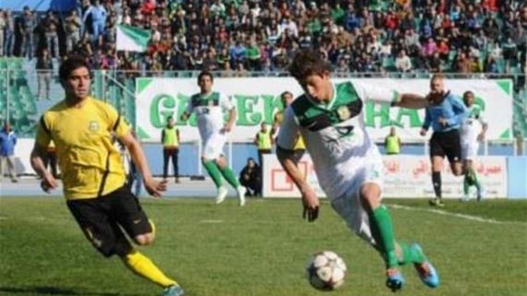 أربيل يتجرع طعم الخسارة الأولى في الدوري أمام حامل اللقب