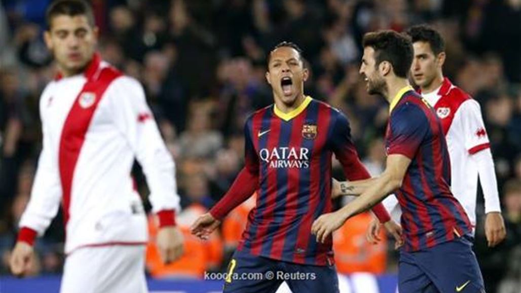 برشلونة يقيم مهرجان أهداف على الكامب نو ويهرأ شباك رايو فاليكانو