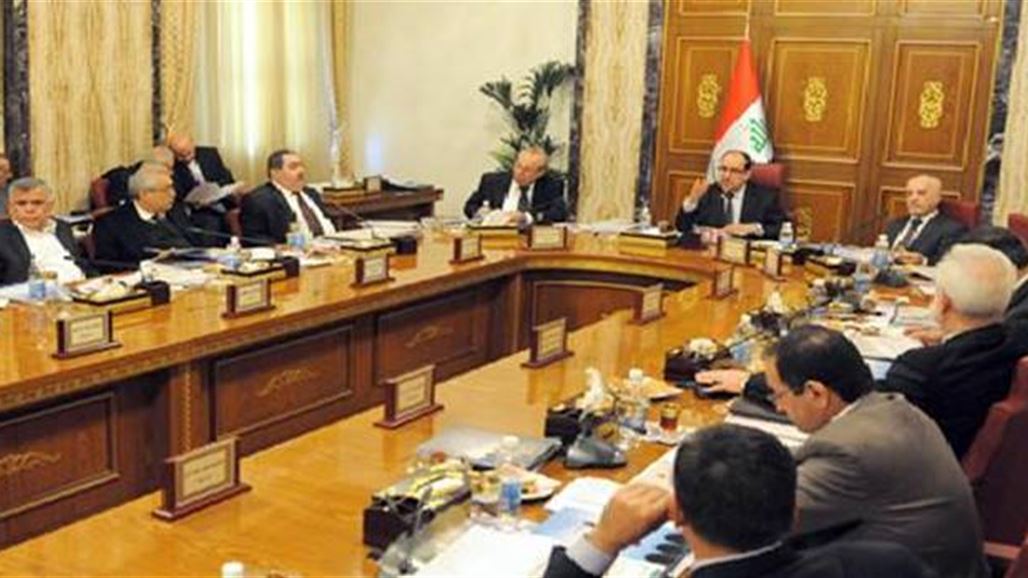 مجلس الوزراء يتبنى خطة المالكي لفرض الامن بالانبار ويمدد العفو عن المغرر بهم