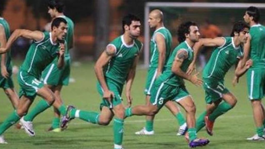 27 لاعباً في آخر وحدة تدريبية للمنتخب الوطني على ملعب الشعب