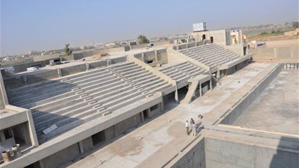 وصول نسبة الإنجاز في مسبح الكوت الأولمبي إلى مراحل متقدمة