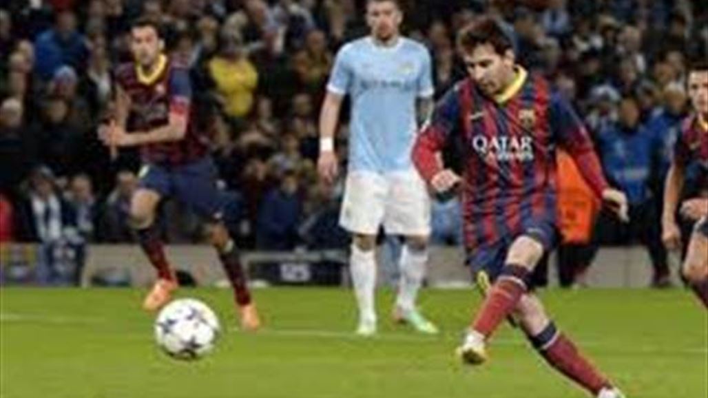 برشلونة المتراجع محليا يضيف مانشستر سيتي في دوري أبطال أوروبا