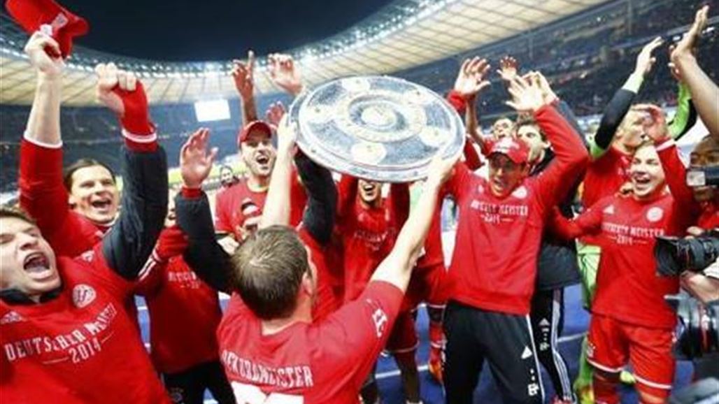 غوارديولا يقود البايرن للتتويج باللقب الـ23 قبل سبع جولات من انتهاء الدوري