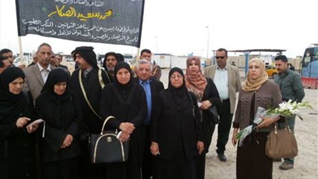 جثمان "محمد الصكار" يورى الثرى في مقبرة محمد سكران شمالي بغداد