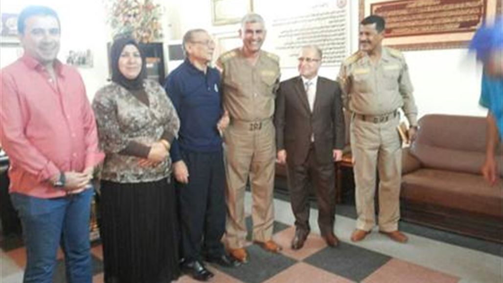 نادي الجيش يحتفي ببطل العرب عبد الوهاب الكرخي  ويثمن مسيرته الرياضية