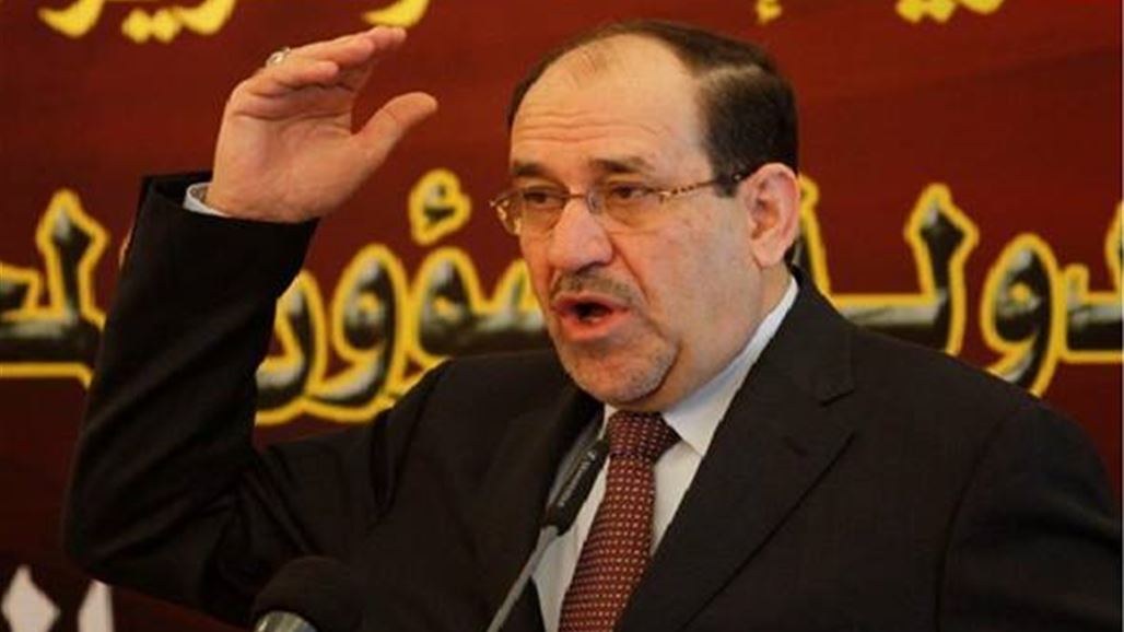 المالكي: حان الوقت لحسم قضية الفلوجة