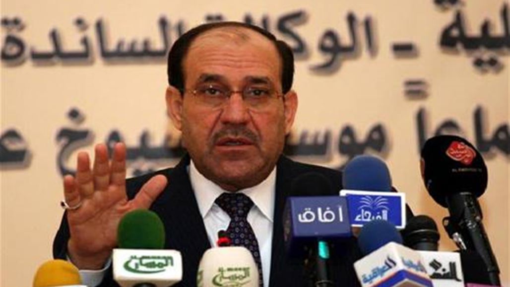 المالكي من ميسان: لو سكتنا على المعركة في الانبار ونينوى لوصلوا الى هنا