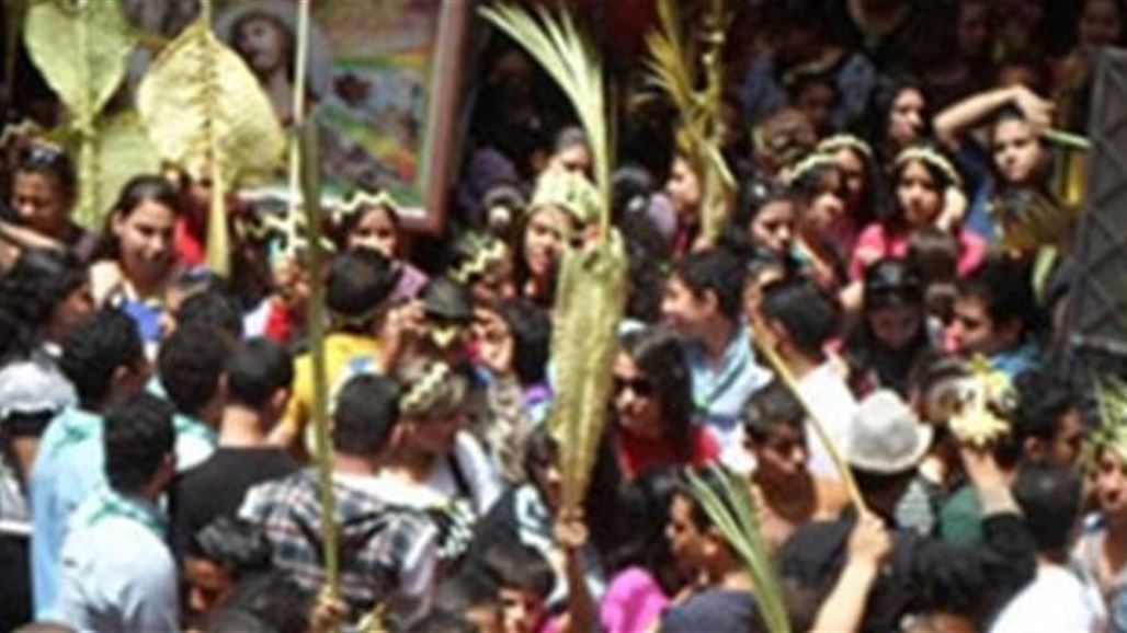 مسيحيو مصر يحتفلون بـ"عيد السعف"